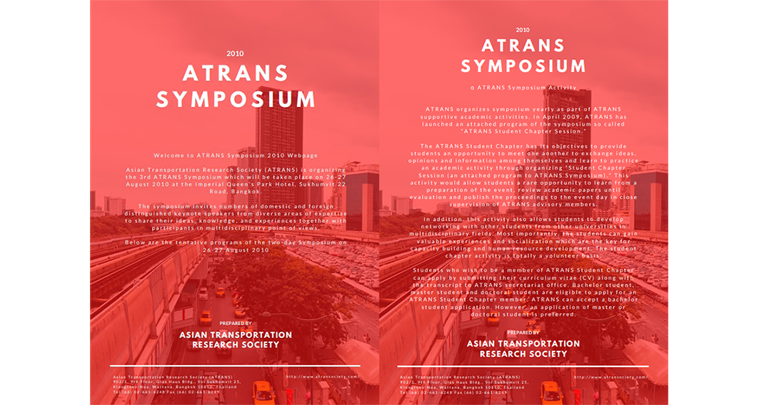 Click to download 3rd ATRANS Symposium Introduction