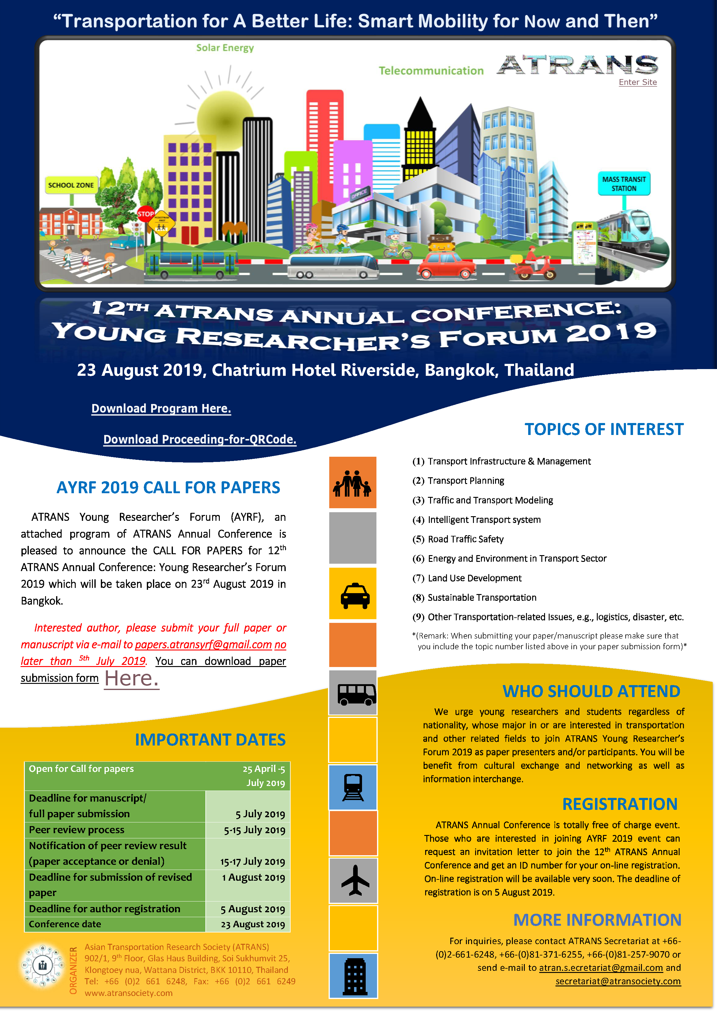 ATRANS : Asian Transportation Research Society